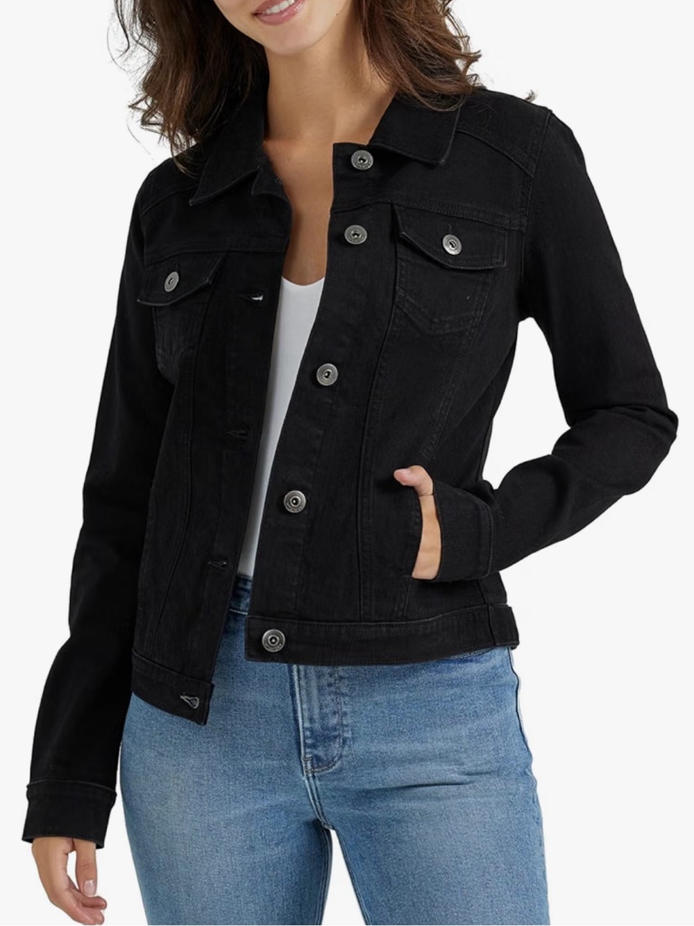 Wrangler Authentics Women's Stretch Denim Jacket
